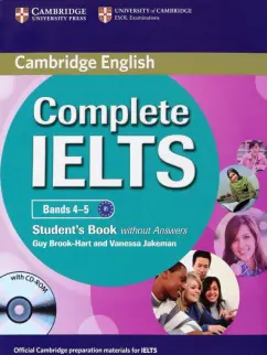Brook-Hart, Jakeman: Complete IELTS. Bands 4-5. Student's Book without Answers (+CD)