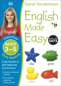Carol Vorderman: English Made. Ages 3-5. Early Reading. Preschool