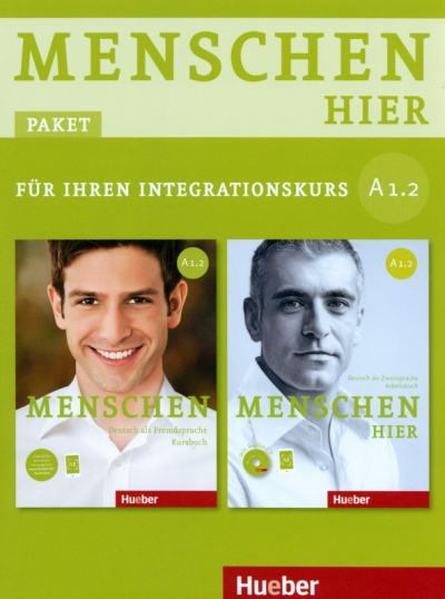 Evans, Specht, Pude: Menschen hier. A1.2. Paket Kursbuch Menschen und Arbeitsbuch Menschen hier mit Audio-CD