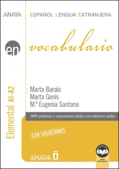 Baralo, Genis, Santana: Vocabulario. Nivel elemental A1-A2 (edicion 2023)