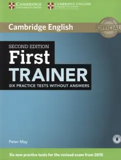 Peter May: First Trainer. Six Practice Tests without Answers with Audio