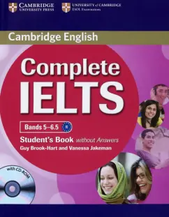Brook-Hart, Jakeman: Complete IELTS. Bands 5-6.5. Student's Book without Answers (+CD)