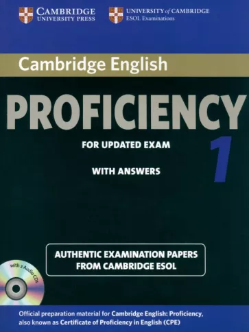 Cambridge English Proficiency 1 for Updated Exam. Student's Book with Answers +2CD