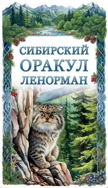 Снежная Ольга Валентиновна: Сибирский оракул Ленорман (50 карт в колоде, руководство по QR-коду)