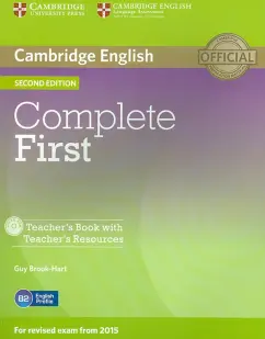 Guy Brook-Hart: Complete. First. Second Edition. Teacher's Book with Teacher's Resources +CD