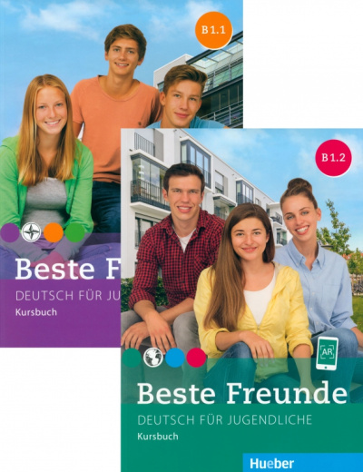 Georgiakaki, Schumann, Graf-Riemann: Beste Freunde B1. Paket Kursbuch B1.1 und B1.2. Deutsch für Jugendliche. Deutsch als Fremdsprache