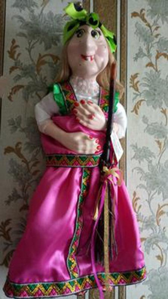 Баба яга подвесная оберег для дома