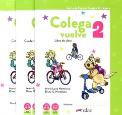 Hortelano, Hortelano: Colega vuelve 2. A1. Pack alumno. Libro, Ejercicios, Carpeta de laminas