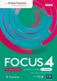 Kay, Brayshaw, Jones: Focus. Second Edition. Level 4. Student's Book and Active Book with Online Practice with PPE App