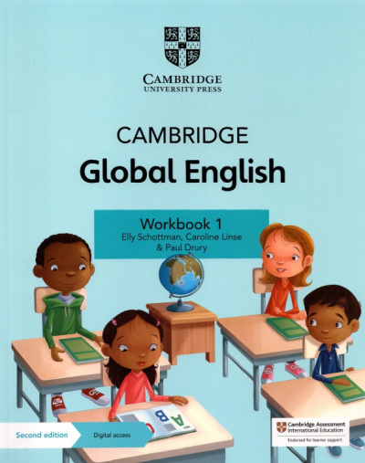 Schottman, Linse, Drury: Cambridge Global English. 2nd Edition. Stage 1. Workbook with Digital Access