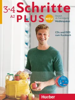 Niebisch, Pude, Penning-Hiemstra: Schritte plus Neu 3+4. Medienpaket, DVD + 5 Audio-CDs. Deutsch als Zweitsprache