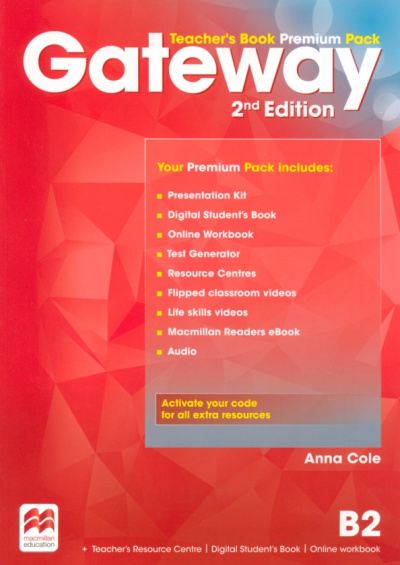 Anna Cole: Gateway. Second Edition. B2. Teacher's Book Premium Pack