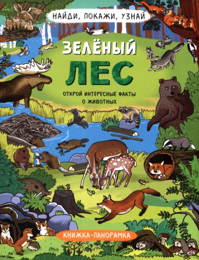 Н. Преображенская: Найди, покажи, узнай. Зелёный лес