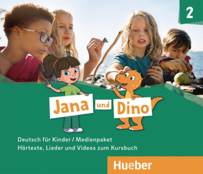 Georgiakaki, Priesteroth: Jana und Dino 2. Medienpaket, 2 Audio-CDs und 1 DVD zum Kursbuch. Deutsch für Kinder