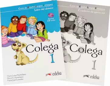 Hortelano, Hortelano, Lorente: Colega 1. Libro del alumno + cuaderno de ejercicios +CD
