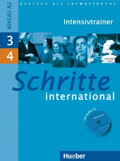 Daniela Niebisch: Schritte international 3+4. Intensivtrainer. Deutsch als Fremdsprache (+CD)