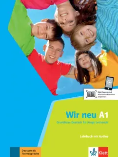 Motta, Jenkins-Krumm: Wir neu A1. Grundkurs Deutsch für junge Lernende. Lehrbuch mit Audios online
