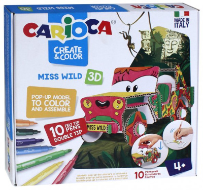 Набор "Раскрась и собери 3D. МАШИНКА" (42906)