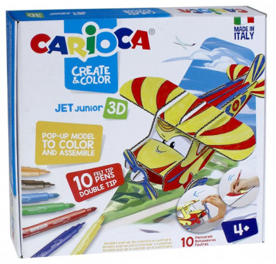 Набор "Раскрась и собери 3D. САМОЛЕТИК" (42904)