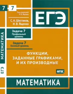 Шестаков, Ященко: ЕГЭ Математика. Функции, заданные графиками, и их производные. Задача 7. ФГОС