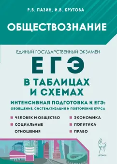 Пазин, Крутова: Обществознание в таблицах и схемах. 10–11 классы. Интенсивная подготовка к ЕГЭ. Обобщение