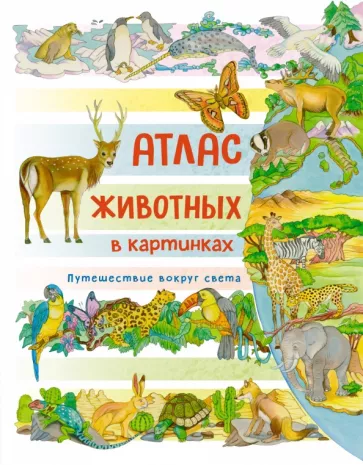 Элеонора Барсотти: Атлас животных в картинках. Путешествие вокруг света