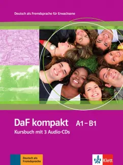 Braun, Doubek, Frater: DaF kompakt A1-B1. Deutsch als Fremdsprache für Erwachsene. Kursbuch mit 3 Audio-CDs