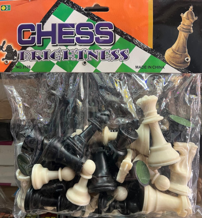 Шахматы CHESS BRIGHTNESS в пакете с полем