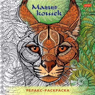 Раскраска-релакс. Магия кошек