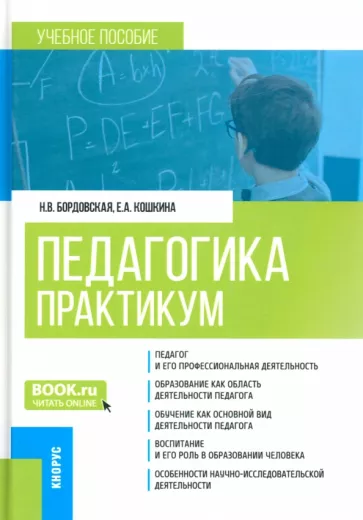 Бордовская, Кошкина: Педагогика. Практикум. Учебное пособие