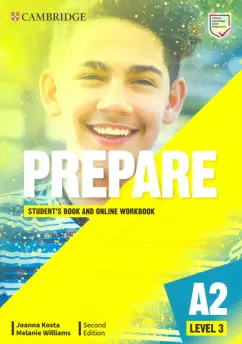 Kosta, Williams: Prepare. 2nd Edition. A2. Level 3. Student's Book + Online Workbook