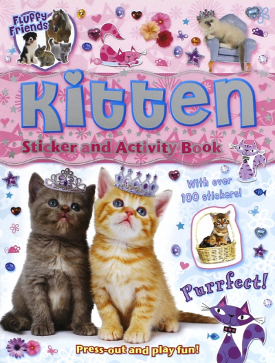 Fluffy Friends. Kitten (sticker & activity book)