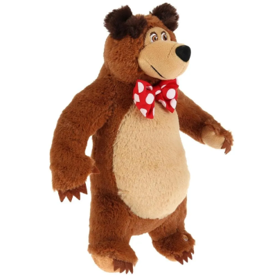 Мягкая игрушка Мишка с бантиком, 58 см, музыкальный