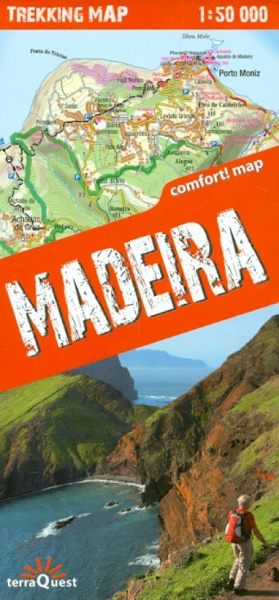 50 000: Мадейра. Походная карта. Madeira 1