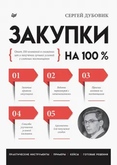 Сергей Дубовик: Закупки на 100%. Опыт 350 компаний в снижении цен и получении лучших условий у сложных поставщиков