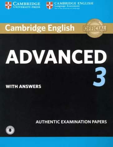 Cambridge English Advanced 3. Student's Book with Answers with Audio
