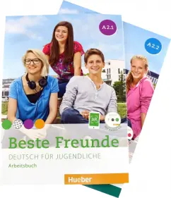 Georgiakaki, Seuthe, Schumann: Beste Freunde A2. Paket Arbeitsbuch A2.1 und A2.2 mit 2 Audio-CDs. Deutsch für Jugendliche