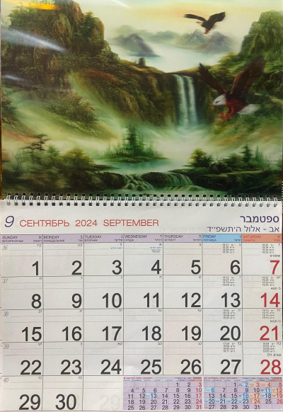 Календарь Стерео на 2025-2026 год: Орлы в горах