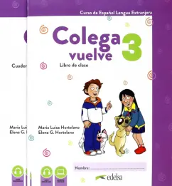 Hortelano, Hortelano: Colega vuelve 3 (A2.1). Pack alumno. Libro, Ejercicios, Carpeta de laminas