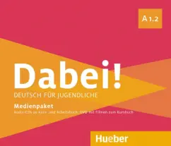 Kopp, Alberti, Buttner: Dabei! A1.2. Medienpaket, 3 Audio-CDs + DVD. Deutsch für Jugendliche. Deutsch als Fremdsprache