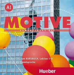 Krenn, Puchta: Motive A1. Audio-CDs zum Kursbuch Lektion 1–8. Kompaktkurs DaF. Deutsch als Fremdsprache