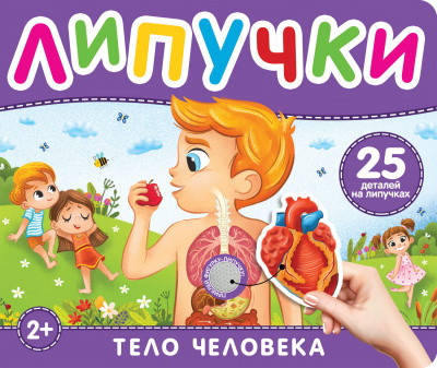 Котятова Н. И.: Тело человека. Книга с липучками