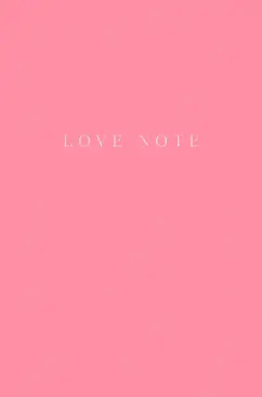 Блокнот Love Note, А5, 96 листов, нелинованный