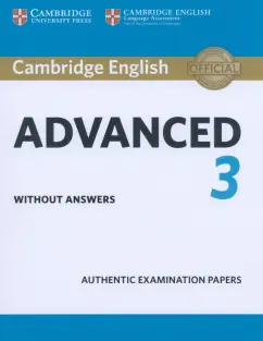 Cambridge English Advanced 3. Student's Book without Answers