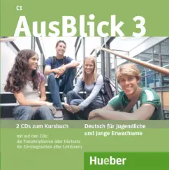 Fischer-Mitziviris, Loumiotis: AusBlick 3. 2 Audio-CDs zum Kursbuch. Deutsch für Jugendliche und junge Erwachsene