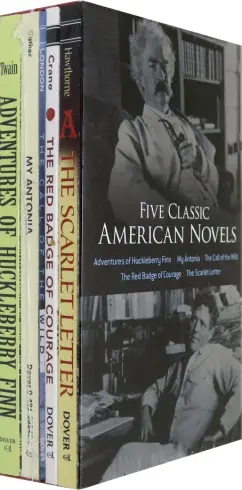 Hawthorne, Лондон, Твен: Five Classic American Novels  box set