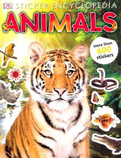 Andrea Pinnington: Sticker Encyclopedia Animals