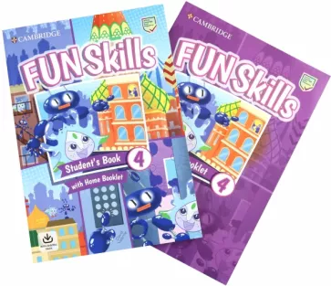 Kelly, Valente: Fun Skills. Level 4. Student's Book and Home Booklet with Online Activities