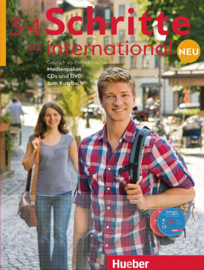Hilpert, Niebisch, Kerner: Schritte international Neu 3+4. Medienpaket, 6 Audio-CDs und 1 DVD zum Kursbuch