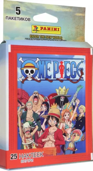Блистер One Piece. Набор из 5 пакетов наклеек